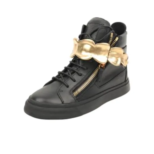 Giuseppe Zanotti Скейтборд Кроссовки Высокие Черные Женские