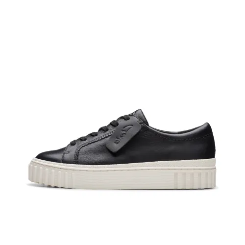 Clarks Скейтборд Кроссовки Низкие Черные 261764364 Женские