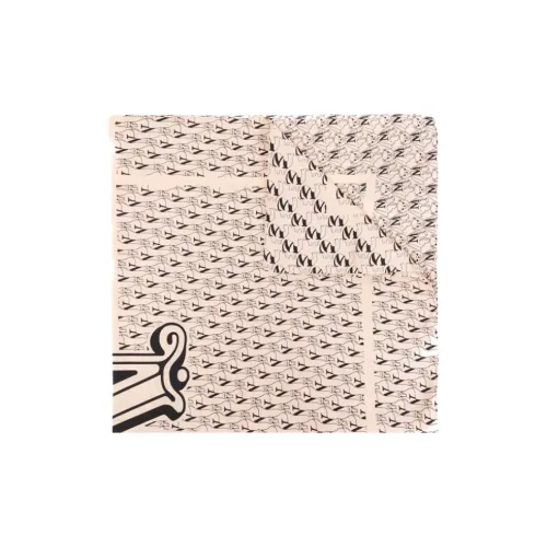 MaxMara Шелковые Шарфы Женские Розовые