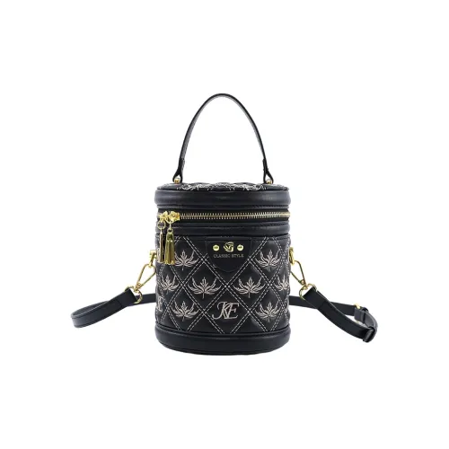 AUGTARLION Искусственная кожа ведрообразная через плечо сумка стандартная женская черная