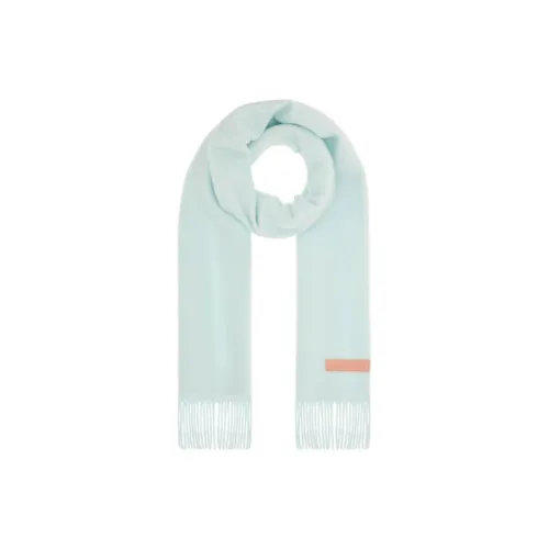 Acne Studios Вязаные шарфы Унисекс Светло-синий