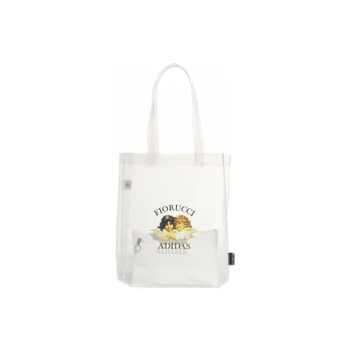 Adidas Originals FIORUCCI Коллаборация TPU Тоут Сумка Сумка для покупок Сумка Сумка через плечо Унисекс Белый