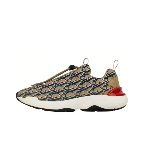 DIOR B24 Устойчивый к истиранию Низкий Топ Повседневная обувь Унисекс Бежевый