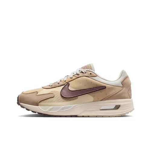 Nike Air Max Solo Abrasion Resistant Низкий Топ Casual Мужской Коричневый