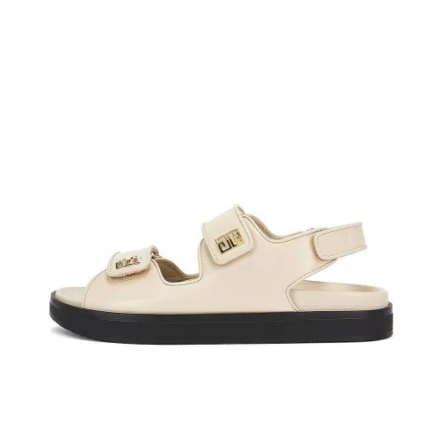 GIVENCHY Пляжные сандалии Женские Бежевые