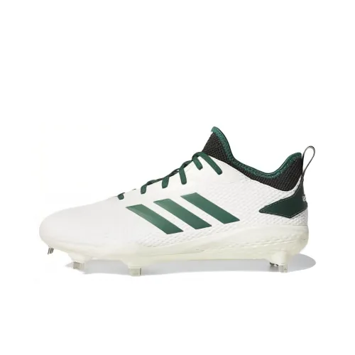 Adidas Adizero Afterburner 5 Устойчивые к истиранию Низкие Кроссовки для тренировок Мужские Белые Зеленые