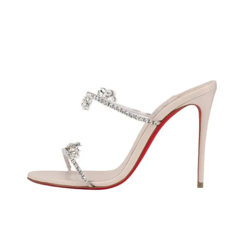 Christian Louboutin Слипоны Розовые Женские