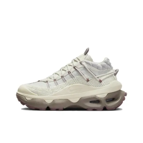 Nike Air Max Flyknit Venture Slip-resistant Abrasion-resistant Low Top Casual Running Shoes Women's Beige