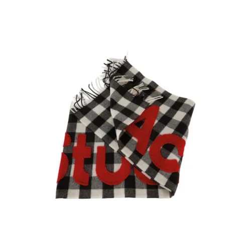 ACNE STUDIOS Вязаные шарфы Женские Черный