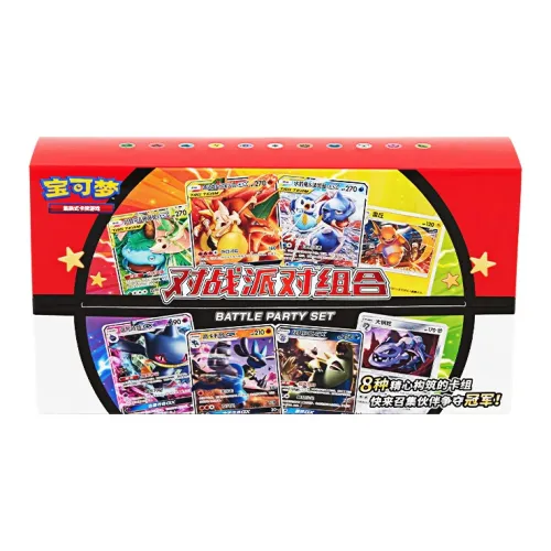 Pokémon PTCG Sun Moon BATTLE Вечеринка Комбинация Упрощенные Китайские Карты для дуэлей