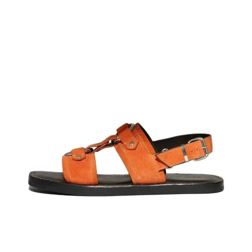 DSQUARED 2 Пляжные сандалии Orange Men's