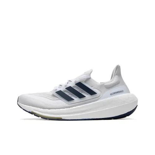 Adidas Ultraboost Light Беговые кроссовки Низкий топ Белый Синий Мужской