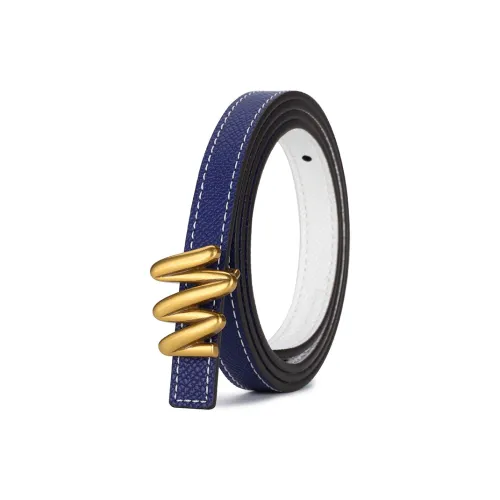 SEPTWOLVES Пальто с Платье And С утяжкой на талии Кожаные ремни Женские 1,4CM