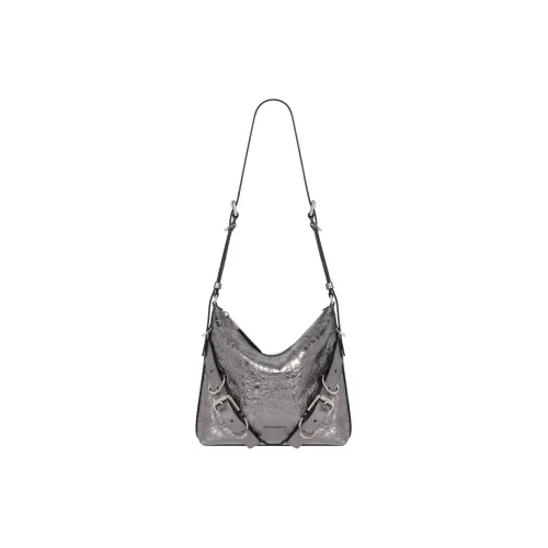 Givenchy Voyou Овечья кожа Сумка через плечо Женская серебряная Серый