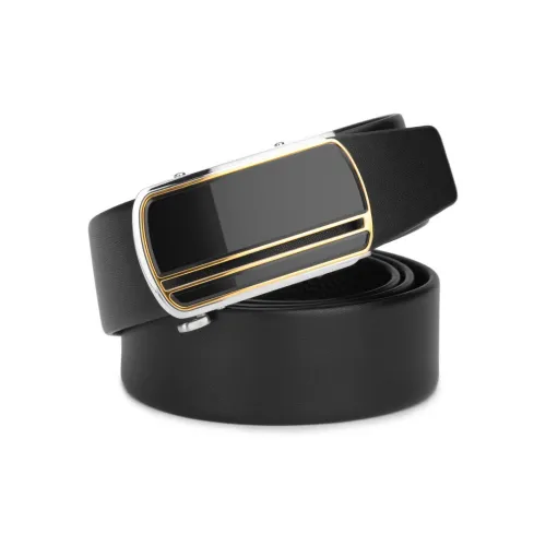 Cows Reign Двойной Sided Ремни из коровьей кожи мужские ширина 3,4 см