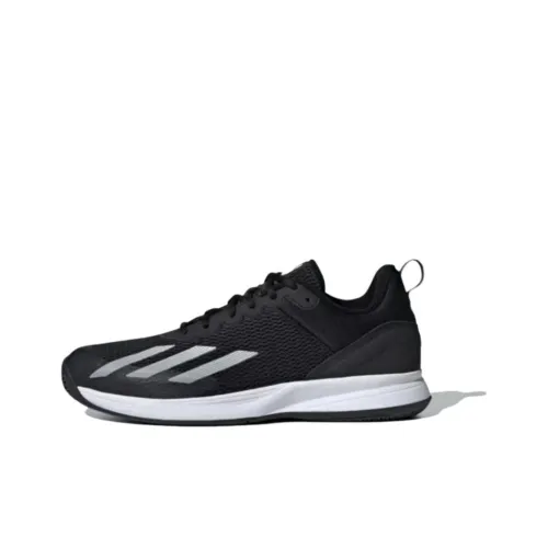 Adidas Courtflash Low Топ Кроссовки для тенниса Мужской Черный