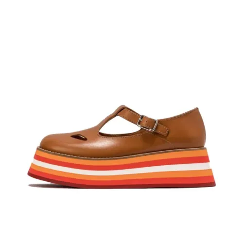 Burberry Платформа Повседневная обувь Женская Коричневая