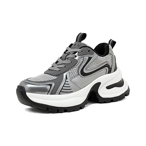 COMELY Модный Многоцветный Спортивные Кроссовки с Увеличением Высоты Масло-Воздействующие Кроссовки Женские