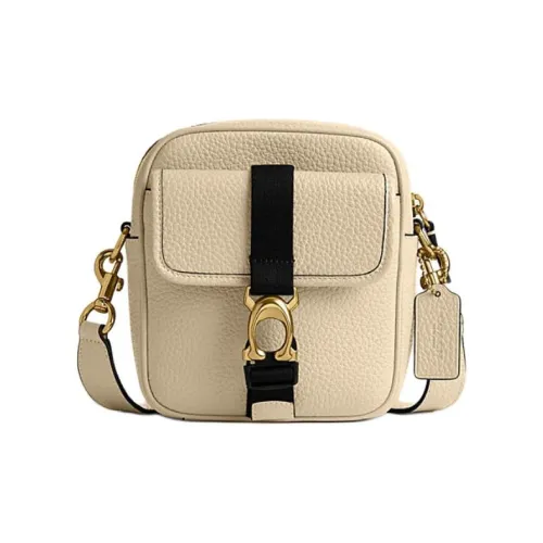 COACH BECK Кожа Сумка через плечо Мини Мужская Айвори