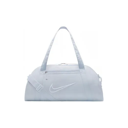 Nike Ткань Путешественная Сумка Спортивная Сумка Большая Унисекс Футбольный Серый Белый