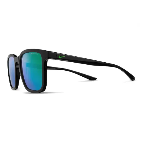 Nike Nylon Rectangular Sunglasses Unisex Black Найк Нейлон Прямоугольные Солнцезащитные очки Унисекс Черный