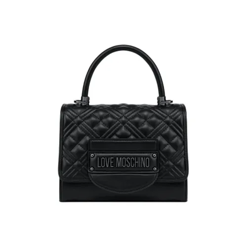 LOVE MOSCHINO Полиуретан Через плечо Одно плечо Сумка Мини Женская Черная