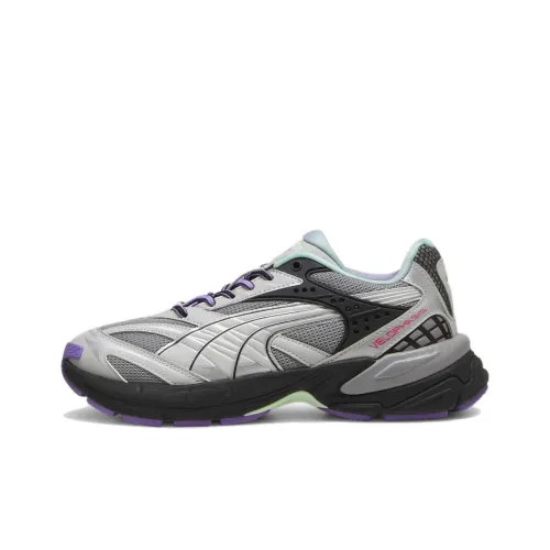 PUMA Velophasis Sprint2K Low Топ Повседневная обувь Унисекс Серый Фиолетовый