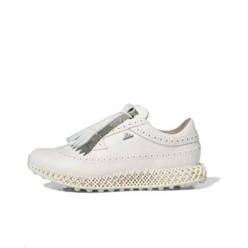 Adidas MC87 4D Adicross Шокабойеры Противоскользящие Устойчивые к истиранию Обувь для гольфа Унисекс Бежевый