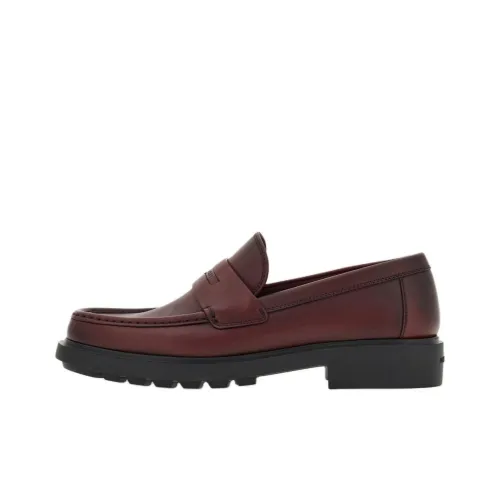 Ferragamo Лоферы Red Men's