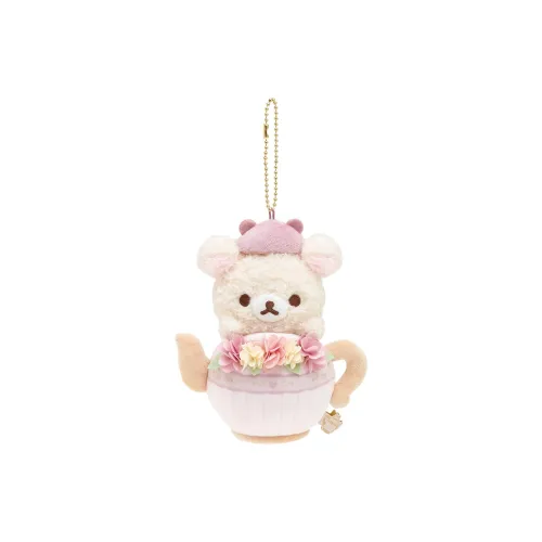 SAN X Relaxed Медвежонок Рилаккума Кукла Плюшевая Подвеска 14 см Рекомендуемая Высота