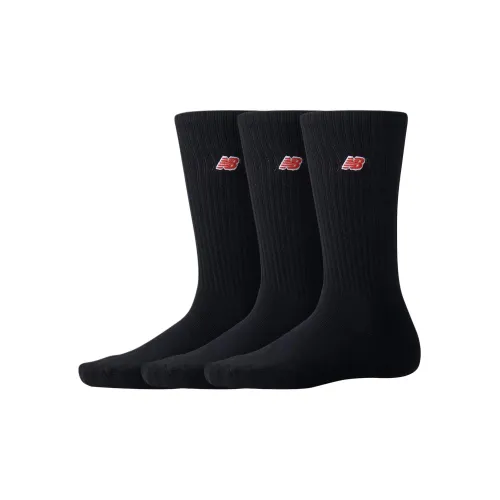New Balance Носки Crew Унисекс 3 упаковки черный