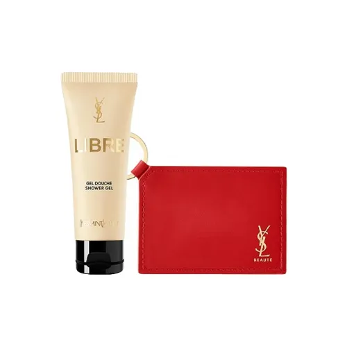 SAINT LAURENT Шампунь Гель Пробный Набор Freedom First 50 мл + Красный Зеркальце