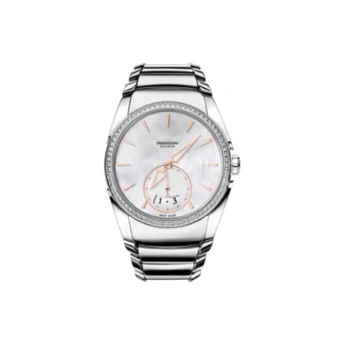 PARMIGIANI Автоматический Механический Механизм Женские Часы 33,1 мм Белый Циферблат Корпус из Нержавеющей Стали