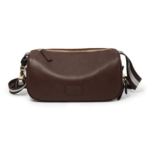 Old Man's Head Лицевая коровья кожа Сумка-подушка Сумка на плечо Женская Кофейная