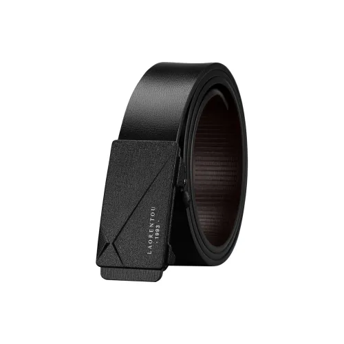 Old Man's Head [Best Selling] Автоматическая застежка Бренд Универсальный Кожаные ремни Мужской Ширина 3,3 см