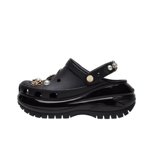 Crocs Сабо Черные Женские