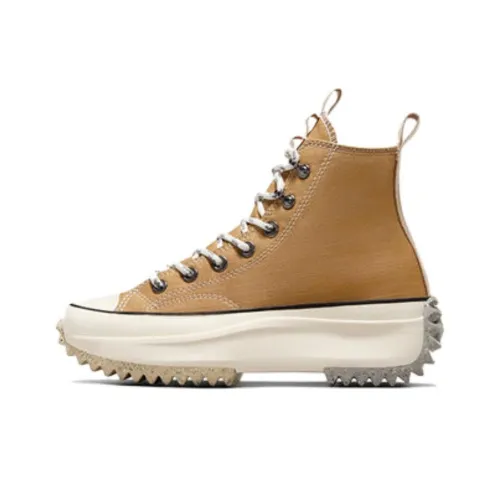 Converse Run Star Hike High Топ Кеды Женские Коричневый