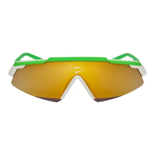 nike Смешанные материалы Нерегулярная форма Солнцезащитные очки Унисекс Зеленый