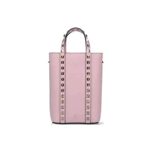 Valentino Кожа Портативная Сумка через плечо Сумка на плечо Женская Розовая