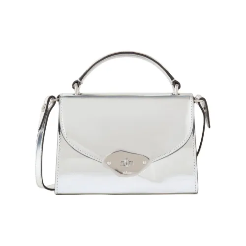 Mulberry Сумка через плечо из коровьей кожи маленькая сумка женский серебряный