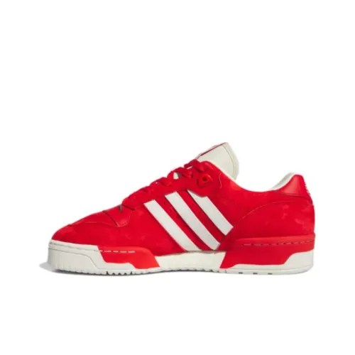 Adidas Originals Rivalry Амортизация Износостойкие Низкие Кроссовки для Скейтбординга Мужские Красные Белые