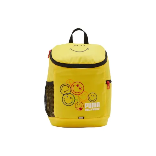 PUMA Smileyworld Коллаборация Ткань Рюкзак Стандартный Унисекс Желтый