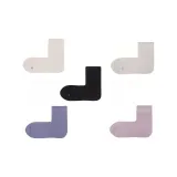 Чёрный + Белый + Светло-серый + Туманно-синий + Телесно-фиолетовый