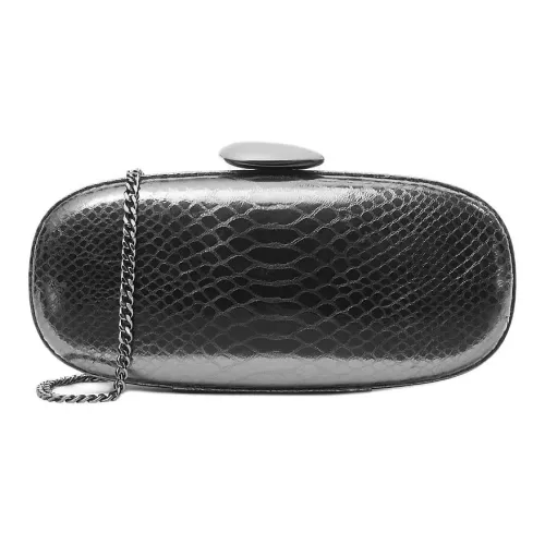 MICHAEL KORS Tina Кожа Одно плечо Клатч Маленький Женский Металлический Серый