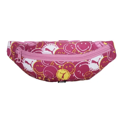 PUMA Smileyworld Коллаборация Ткань Сумка через плечо Бананка Регулярная Унисекс Бордовый