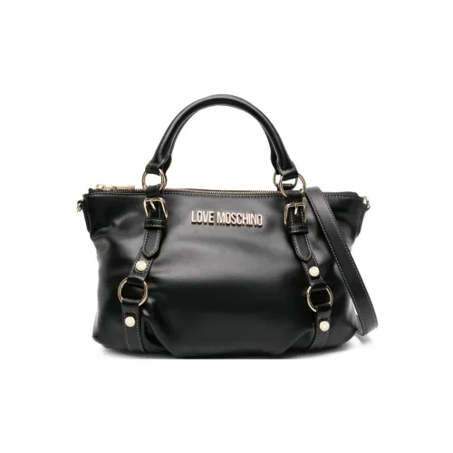 LOVE MOSCHINO Полиуретан Тоут Сумка Сумка для покупок Сумка на плечо Сумка Женская Черная