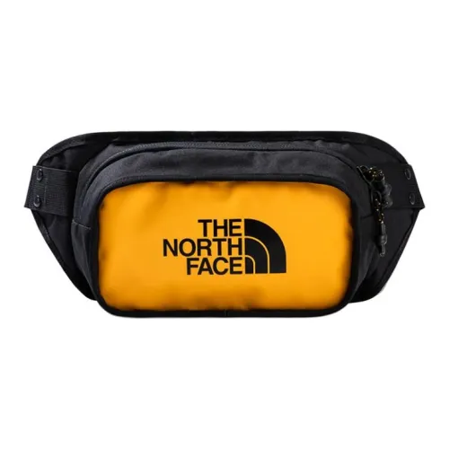 THE NORTH FACE 3L Сумка через плечо Sling Сумка для активного отдыха Сумка Полиэстер Черный Желтый Пэчворк Унисекс