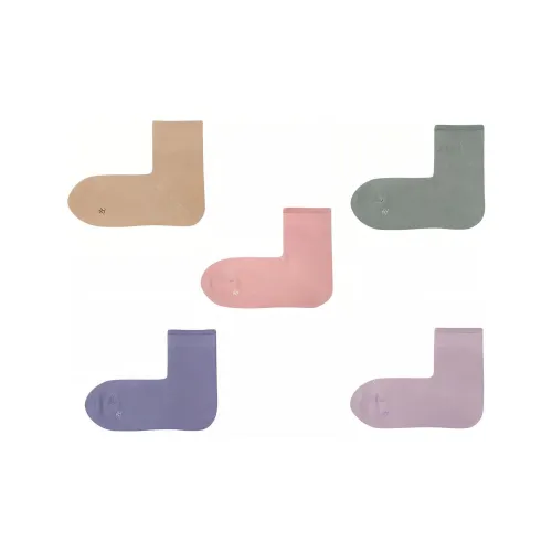 Pan Shijia Носки Crew Женские упаковка из 5 пар