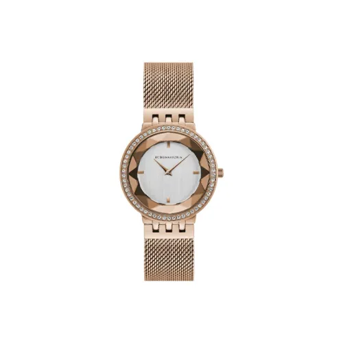 BCBGMAXAZRIA Кварцевый механизм, Женские часы, 35 мм, Серебряный