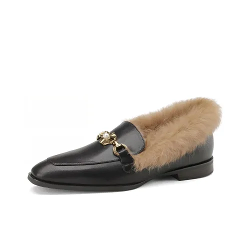 F·LOVES·f Лоферы 2,5 см Женские Черные